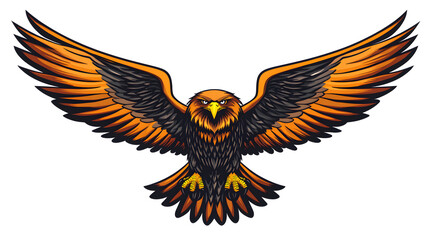 Obraz premium Majestic Eagle in Flight