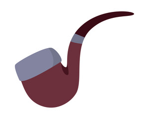 Classic Smoking Pipe Icon