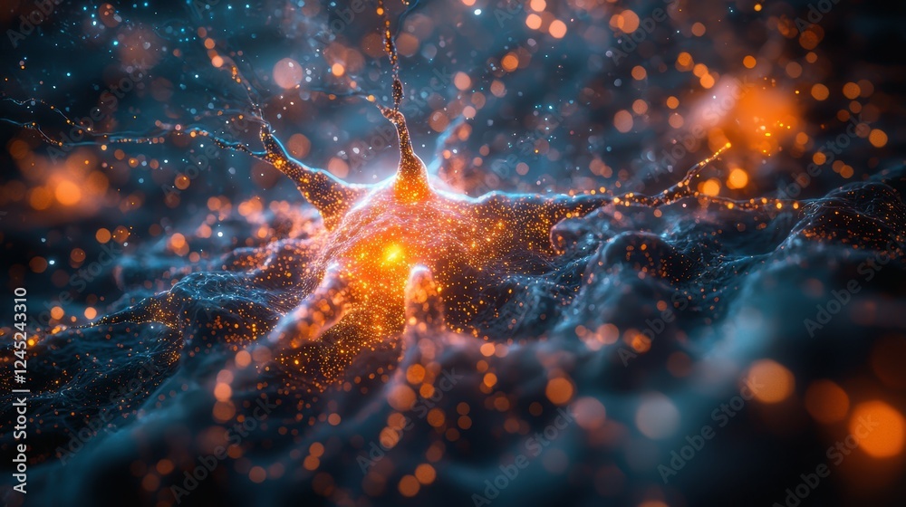 Poster abstract visualization of artificial neural network and predictive models
