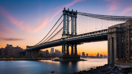 Fototapeta premium 2. New York City, USA – Manhattan Bridge
