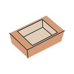 Deep Takeout Box, eco-friendly packaging solutions, perfect for branding and restaurant use.