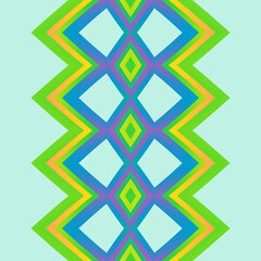 square pattern Traditional Indonesian batik for decorating tile designs, walls, floors and commercial textile products	