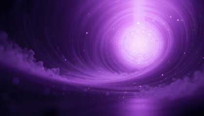 Futuristic Abstract Purple Light Waves Background – Smooth Glowing Neon Gradient with Dynamic Motion Effects in a Sci-Fi Inspired Night Sky