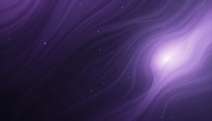 Fototapeta premium Futuristic Abstract Purple Light Waves Background – Smooth Glowing Neon Gradient with Dynamic Motion Effects in a Sci-Fi Inspired Night Sky