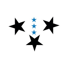 Star rating icon.