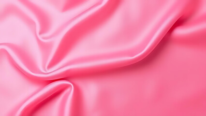 Fototapeta premium Plain Pink Silk Texture Background
