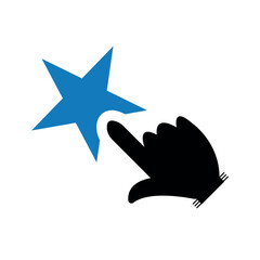 Customer rating icon.