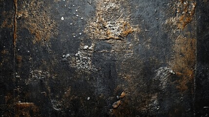 Fototapeta premium Close-up of rusty metal surface with peeling paint and texture