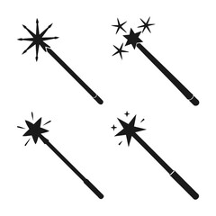 Magic Wand Icons Set