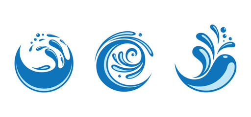 abstract, outline, design, clear, sign, moisture, natural, illustration, nature, shape, ripple, blue, blob, logo, environment, water drop, element, wave, liquid, vector, oil, icon, drop, water, splash