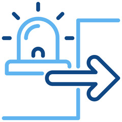 Emergency Exit Icon