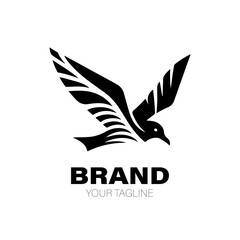 Obraz premium Gull Logo. Gull Logo Design. Gull Logo Brand. Gull Logo Vector Design Isolated on White Background