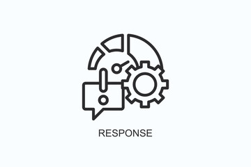Response Icon Or Logo Isolated Illustration