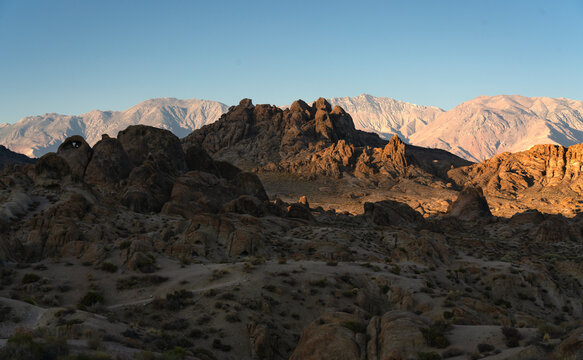 Sundown In The Alabama Hills