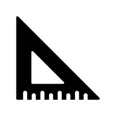 Ruler icon design template SVG