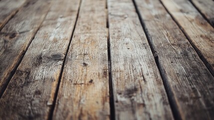 Obraz premium Rustic Wooden Plank Texture: Weathered Gray and Brown Boards