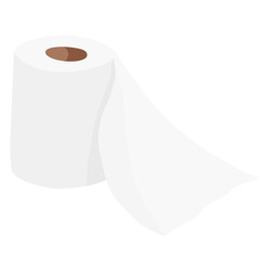 Paper Towel, Tissue Box PNG, Household Cleaning Illustration