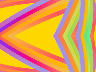 SIMPLE DYNAMIC LINE art design with aesthetic colourful background