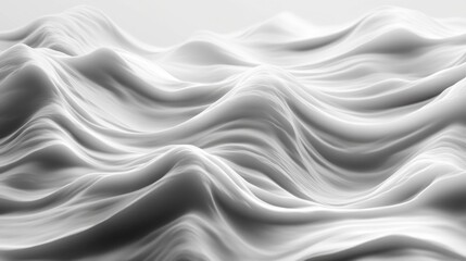 Fototapeta premium A gentle wave pattern background, fluid and organic with smooth ripples.
