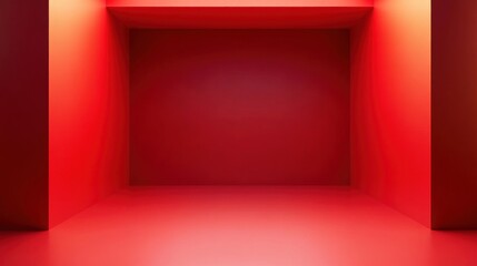 A sleek red gradient backdrop transitioning from dark to light red. Clean, modern, and ideal for overlaying text or products