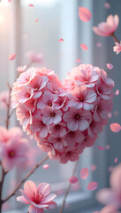 pink flowers petals