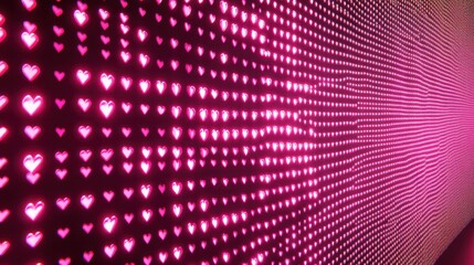 Obraz premium 3d pink hearts,Valentine's Day or wedding,pink heart y2k style isolated on white background,Love concept,romantic,Holiday celebration.