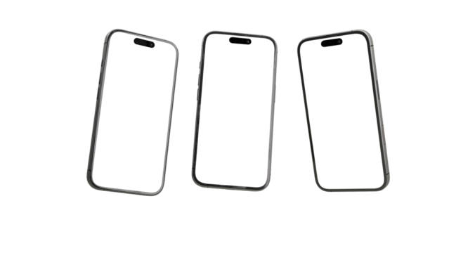 Iphone 16 mockup mobile device