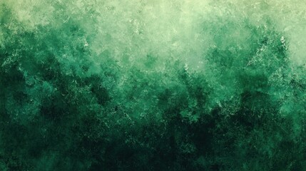 Fototapeta premium Vibrant green gradient backdrop, effortlessly blending light and dark green tones