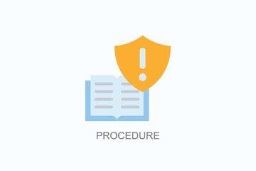 Procedure Icon Or Logo Isolated Illustration