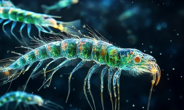Appearance of bacteria from a microscope
