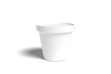 Paper cup or jar mockup