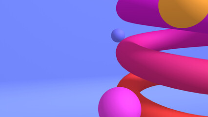 abstract background with bubbles