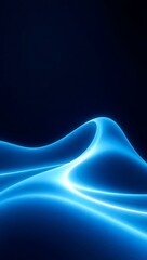abstract blue wave background