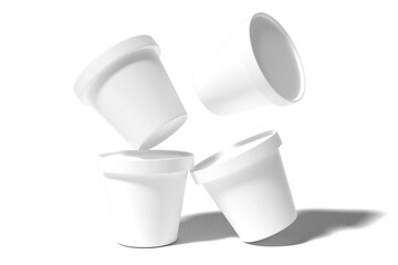 Paper cup or jar mockup