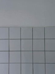 Obraz premium abstract background with squares tiles wall
