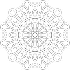 Its a Beautiful Mandala Design.