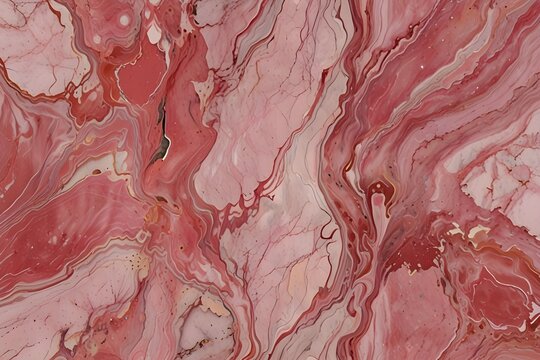 abstract pink marble texture background for wallpaper or backdrop Generative AI - Powered by Adobe