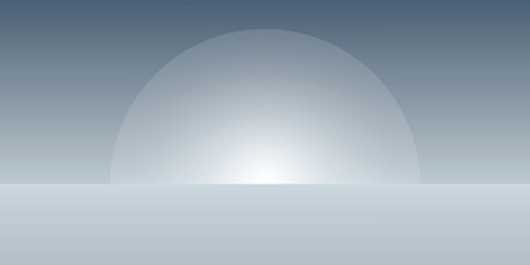 The background should feature a white, limbo space studio design simple