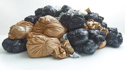 Volunteers Clean Up and Collect Trash at Local Park Community Effort Outdoor Environment Teamwork Concept