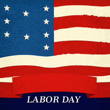 abor day banner, patriotic background