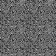 Fototapeta premium Creative ethnic style vector seamless pattern. Unique geometric vector swatch
