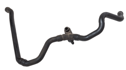 A plastic pipe is part of the vehicle’s fuel system, which supplies gasoline under pressure to the cylinders of car engine. Spare parts for sale in auto service.