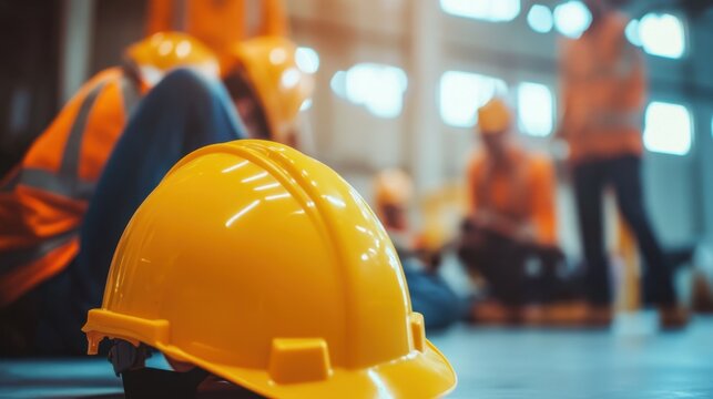 Ensuring Workplace Safety and Employee Care: Workers Compensation Accident Injury Concept Highlighting Labor Rights Importance