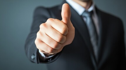 Successful Businessman Ticking Approval on Document â€“ Progress in Professional Evaluation and Acceptance
