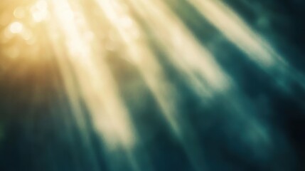 Ethereal Diagonal Light and Shadow Rays Texture Overlay for Natural Photo Mockup