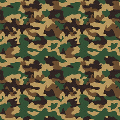 Fototapeta premium texture military camouflage repeats seamless army