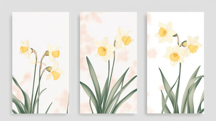 Pre made templates collection, frame - cards with gold, pink, turquoise textures backgrounds. watercolor floral bouquets with gentle beige flowers, neutral watercolor floral arrangement. 