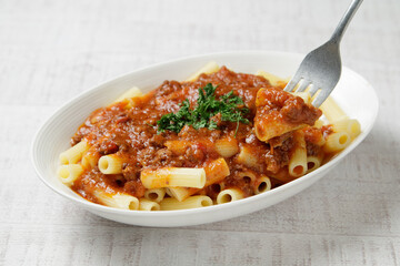 マカロニミートソース