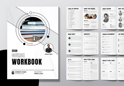 Course Workbook Layout
