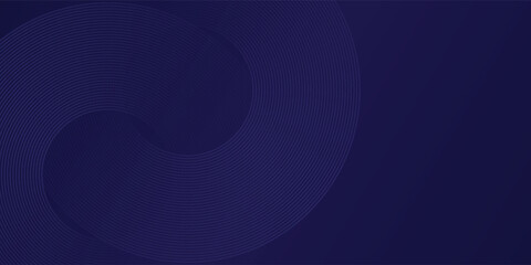 Vector blue glowing geometric lines modern shiny blue circle lines pattern illustration modern